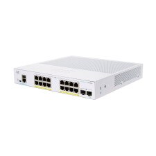 Cisco CBS350-16P-2G 16-Port PoE Managed Gigabit Switch (CBS350-16P-2G-NA) Refresh