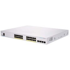 Cisco CBS350-24FP-4G 24-Port Gigabit PoE+ Managed Switch with SFP (CBS350-24FP-4G-NA-RF) Refresh 1