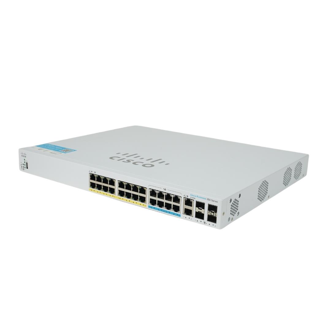 Cisco CBS350-24NGP-4X 24-Port Multi-Gig PoE+ Managed Network