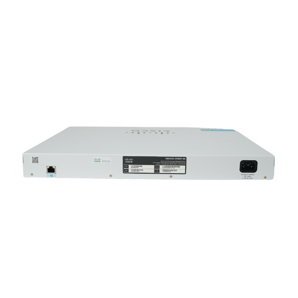 Cisco CBS350-24NGP-4X 24-Port Multi-Gig PoE+ Managed Network Switch with 10G SFP+ & Combo Ports (NA) Refresh 3