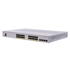 Cisco CBS350-24P-4X-NA-RF 24-Port Gigabit PoE+ Managed Switch with SFP+ Refresh 1
