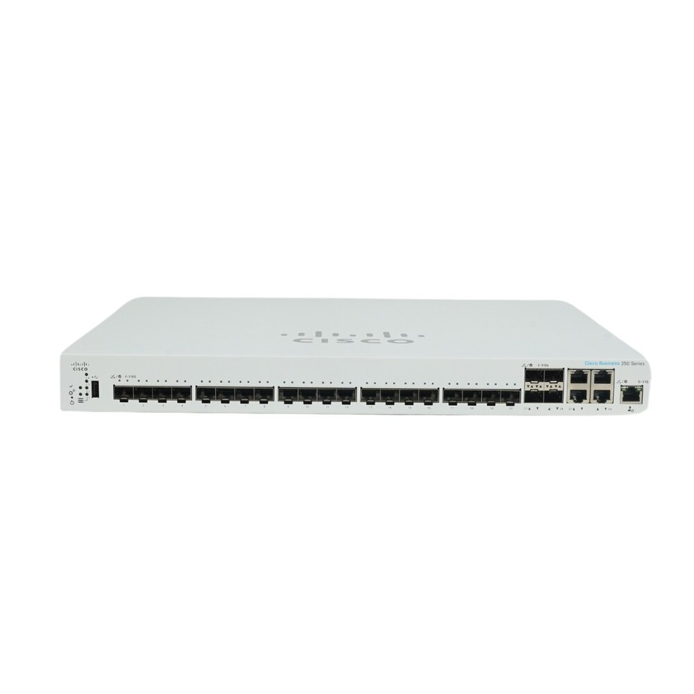 Cisco CBS350-24XS 24-Port Gigabit Managed Switch with 10G SFP+/RJ45 Combo Ports (NA) Refresh 3