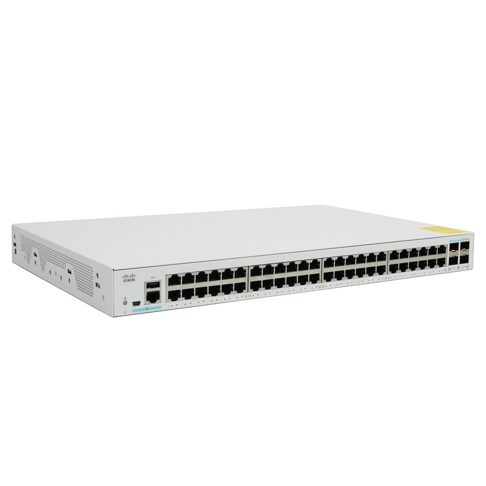Cisco CBS350-48T-4G 48-Port Gigabit Ethernet Managed Switch (CBS350-48T-4G-NA-RF) Refresh 2