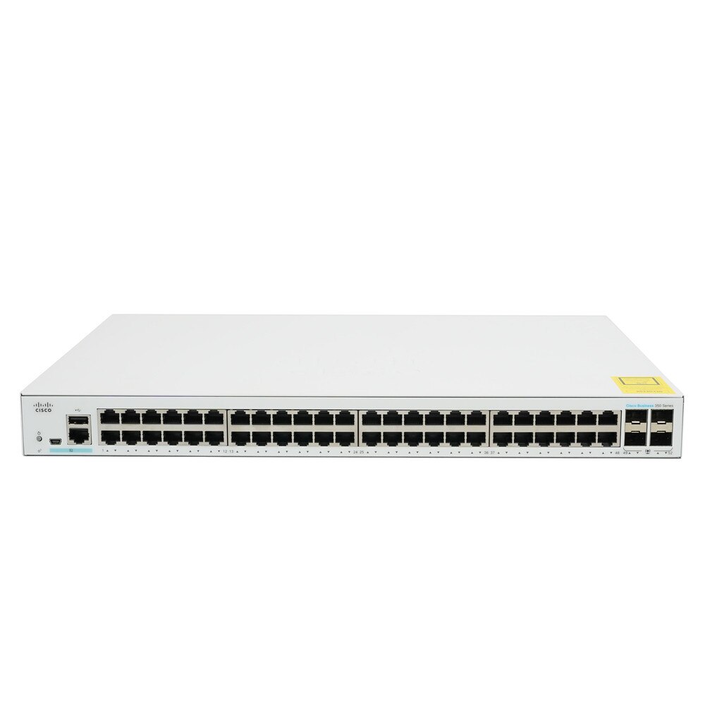 Cisco CBS350-48T-4G 48-Port Gigabit Ethernet Managed Switch (CBS350-48T-4G-NA-RF) Refresh 3