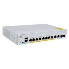 Cisco CBS350-8P-E-2G 8-Port Gigabit PoE+ Managed Network Switch with SFP/RJ45 Combo (NA) Refresh 1