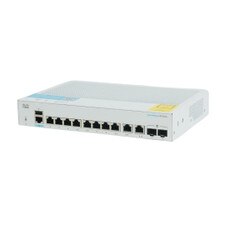 Cisco CBS350-8T-E-2G 8-Port Gigabit Managed Network Switch with SFP/RJ45 Combo (NA) Refresh 1
