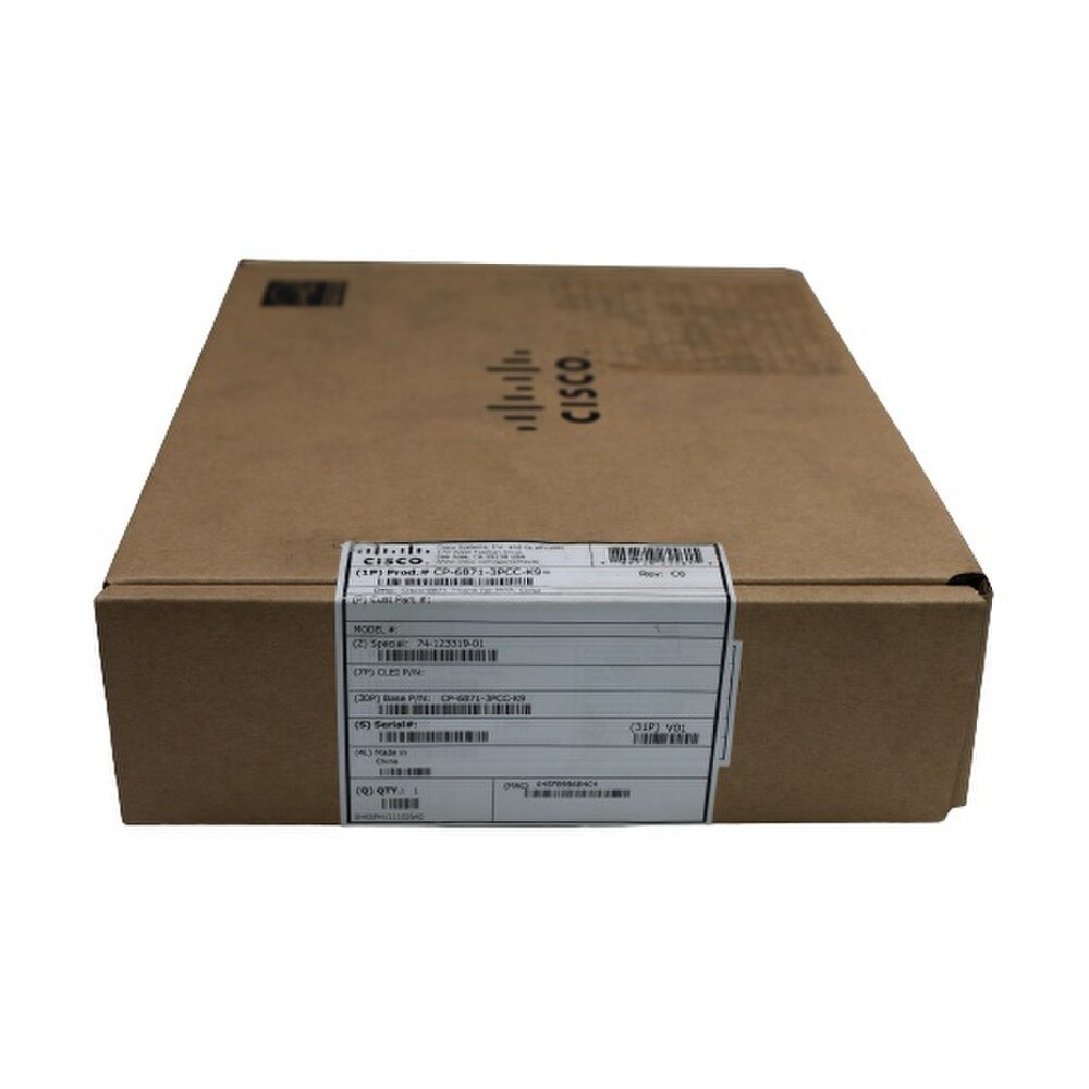 Cisco 6871 IP Phone with Multiplatform Firmware (CP-6871-3PCC-K9) New 6