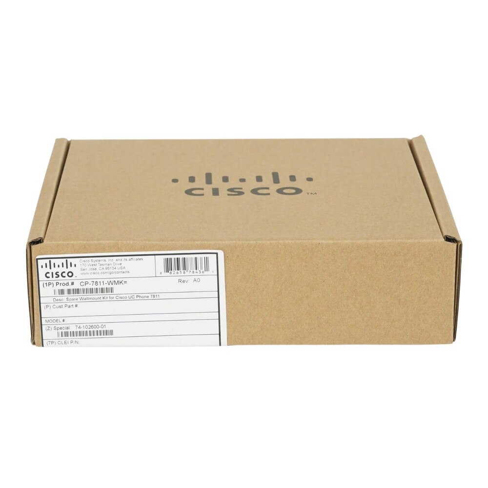 Cisco Wall Mount Kit for IP Phone 7811 (CP-7811-WMK) New 5
