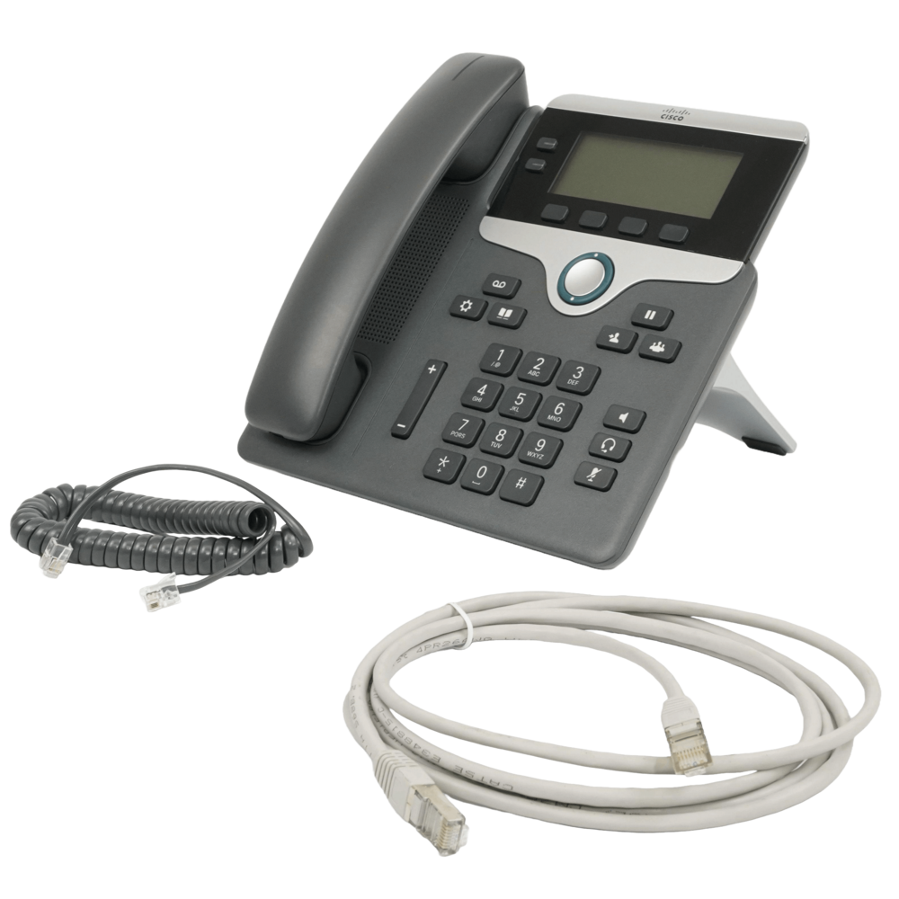 Cisco 7821 IP Phone with Multiplatform Firmware (CP-7821-3PCC-K9) New 7