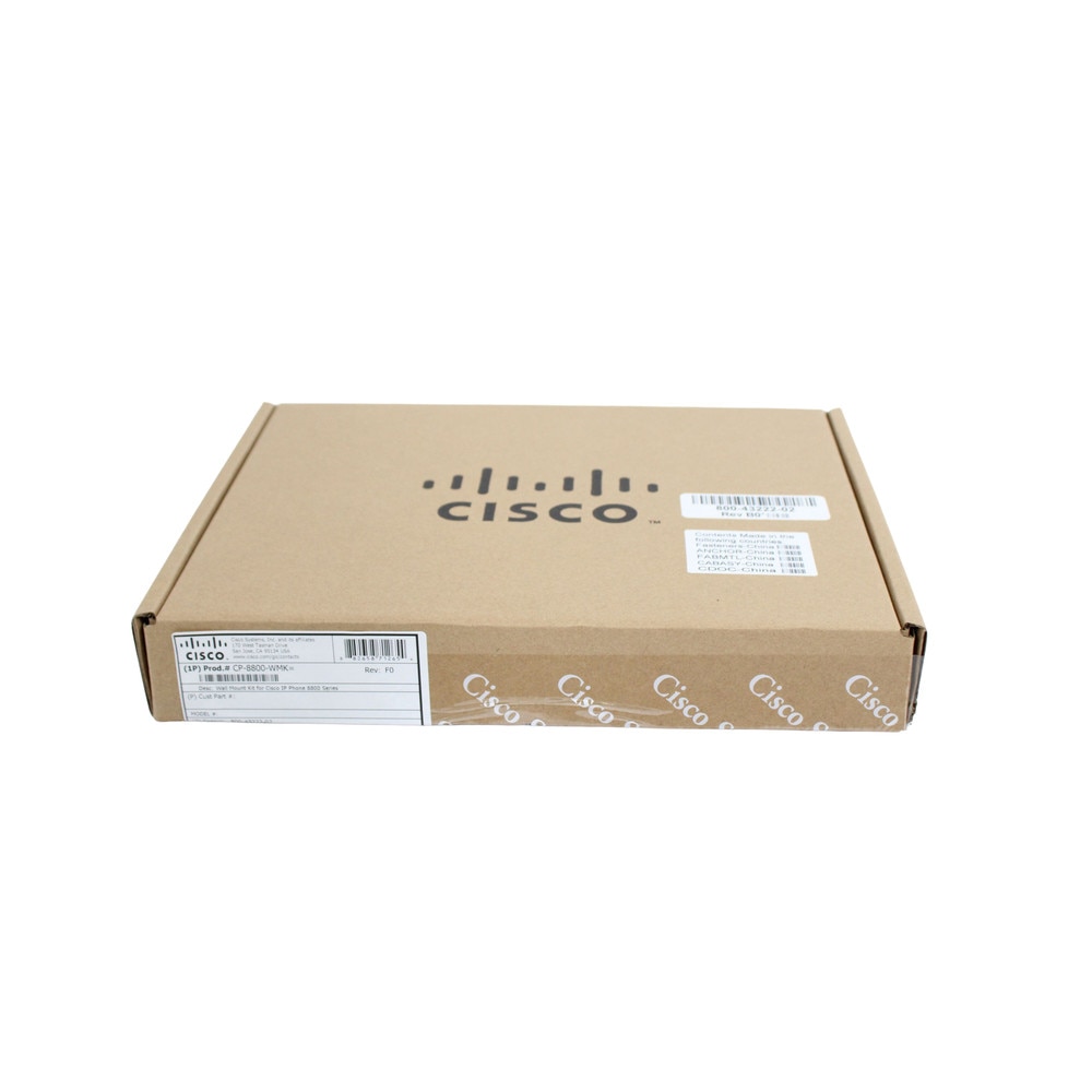 Cisco Wall Mount Kit for IP Phone 8800 Series​ (CP-8800-WMK) New 8