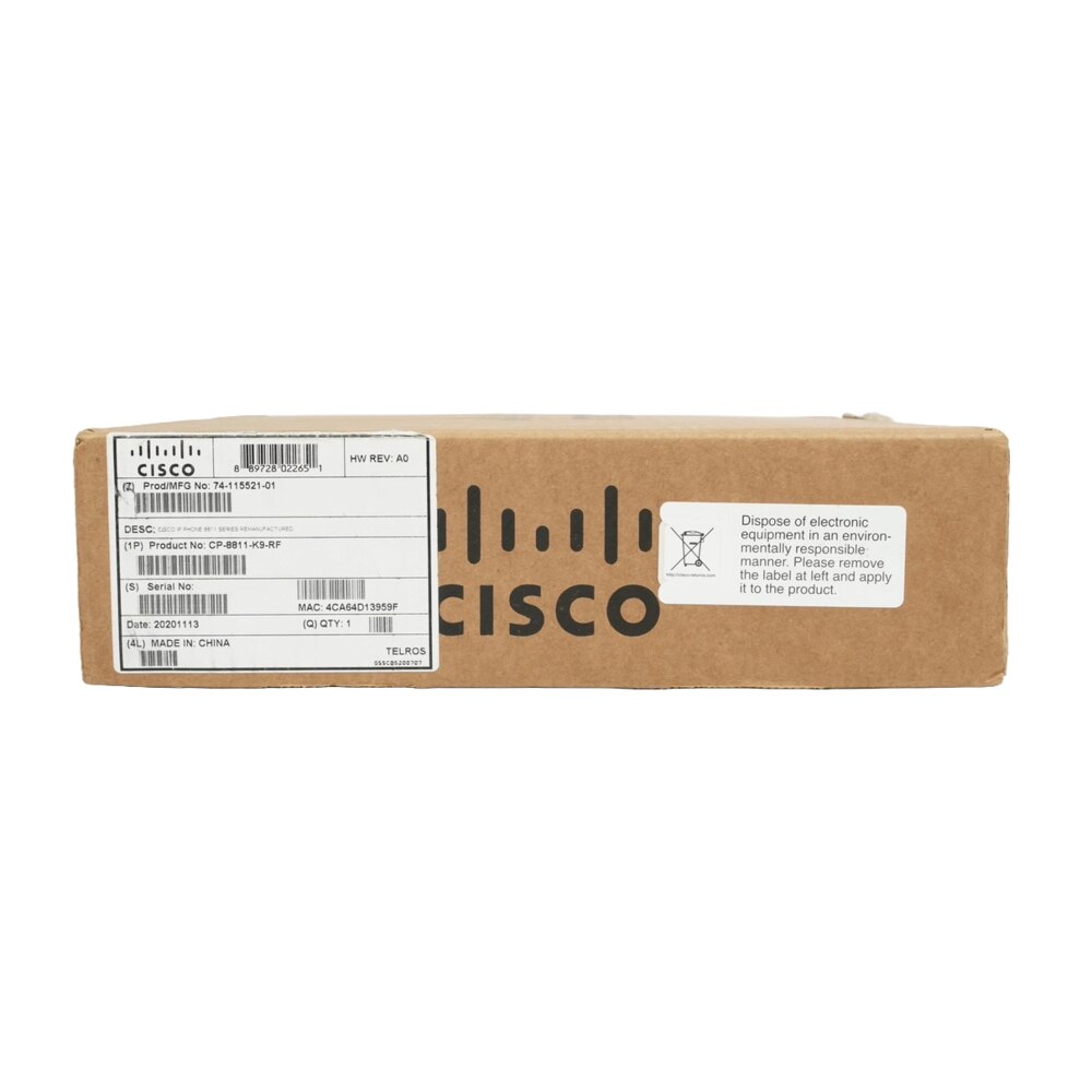 Cisco 8811 IP Phone (CP-8811-K9-RF) Refresh 8