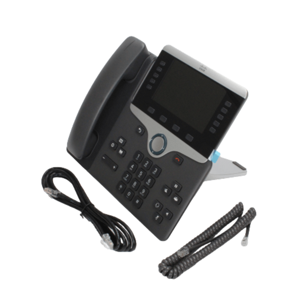 Cisco 8841 IP Phone with Multiplatform Firmware and Power Adapter (CP-8841-3PW-K9) Like New 8