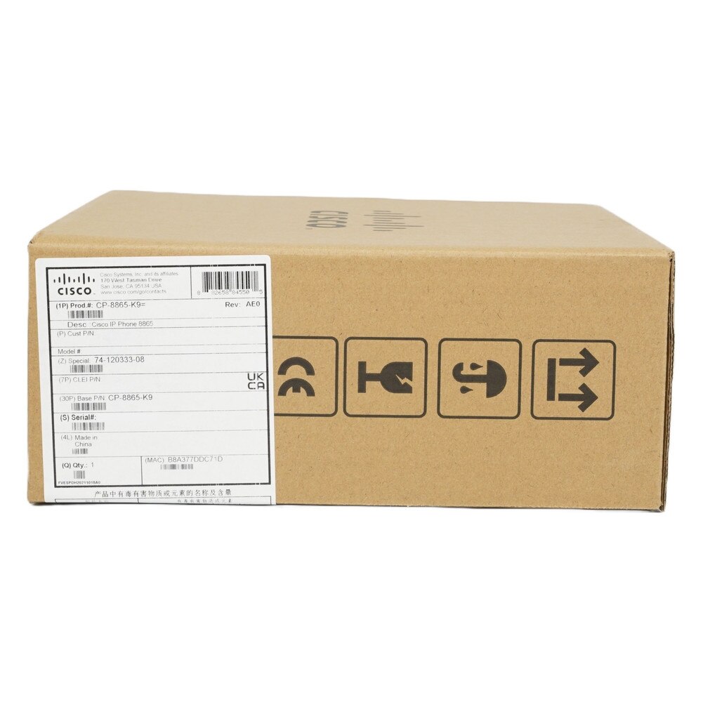 Cisco 8865 IP Phone (CP-8865-K9) New 6