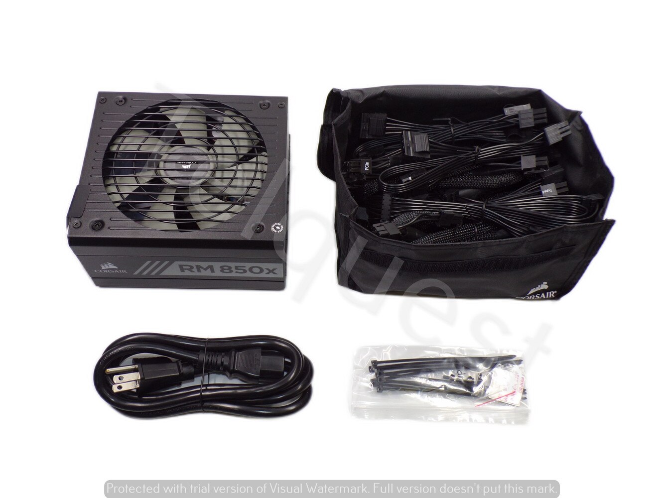 Corsair CP-9020180-NA RMx Series RM850x 850 Watt 80 Plus Gold Fully Modular ATX PSU New 1