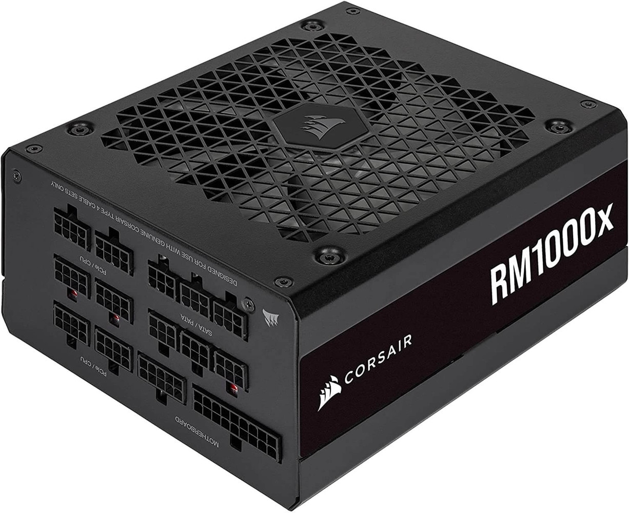 Corsair CP-9020201-NA RMx Series RM1000x 1000 Watt 80 PLUS Gold Fully Modular ATX PSU New 1
