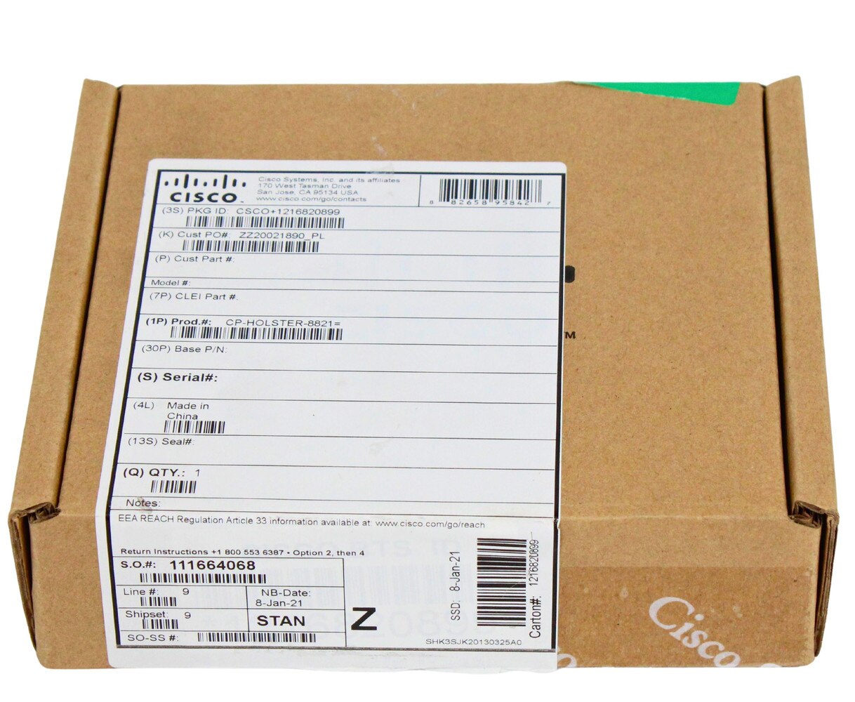 Cisco IP Phone 8821 Holster Case with Belt Clip (CP-HOLSTER-8821) New 6