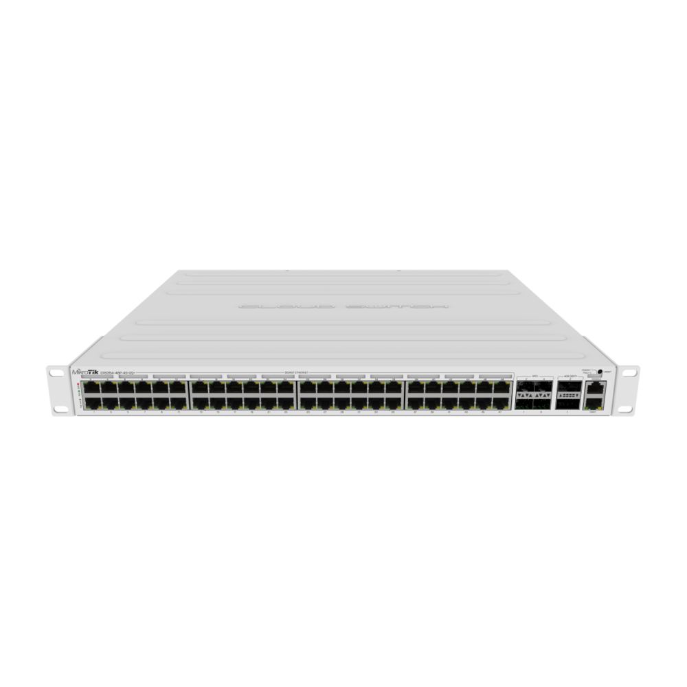 MikroTik 48-Port Cloud Router Switch (CRS354-48P-4S+2Q+RM) New 4