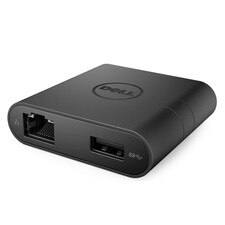 Dell DA200 Adapter USB-C to HDMI/VGA/Ethernet/USB 3.0 New 1