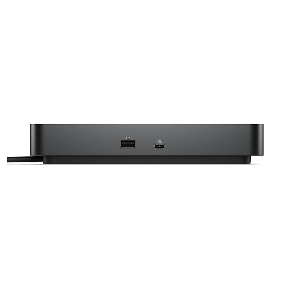 Front view of Dell Pro Smart Dock SD25 with USB-C, HDMI, and DisplayPort interfaces