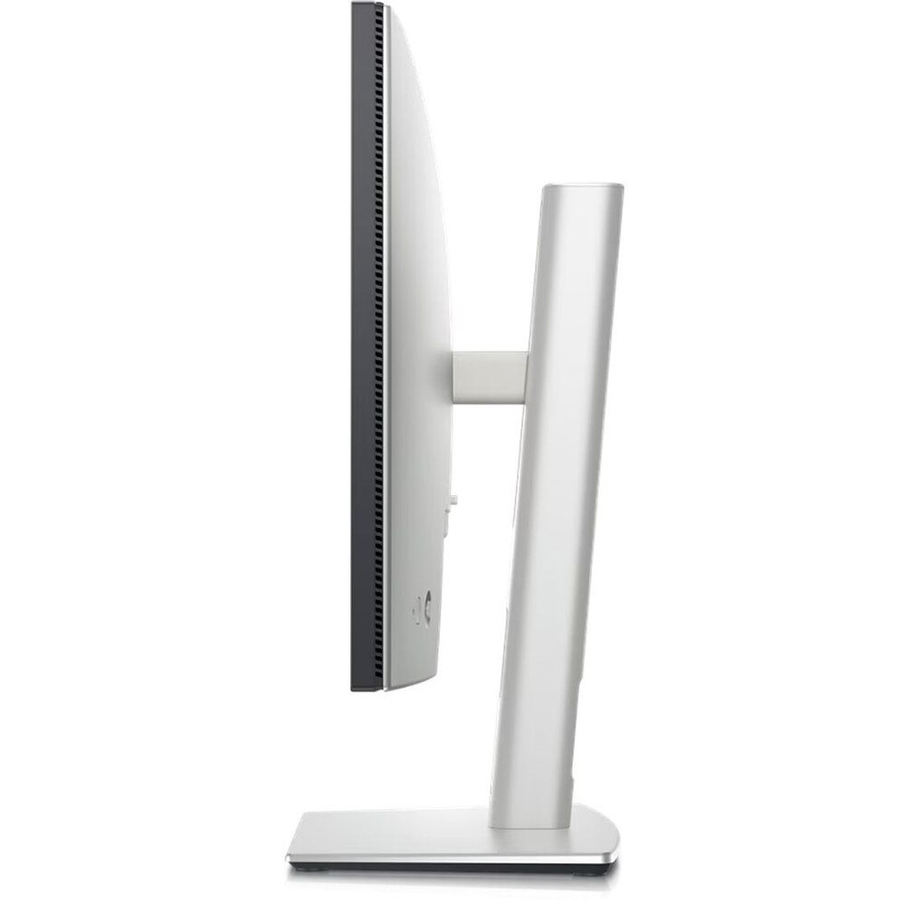 ide profile of Dell U2424H monitor showing sleek design and adjustable stand