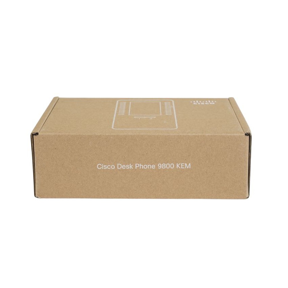 Cisco Desk Phone 9800 Series Key Expansion Module Carbon Black (DP-9800-KEM) New 6