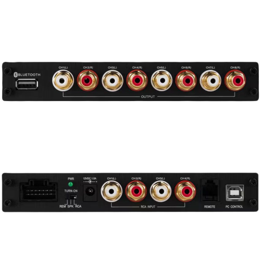 Dayton Audio DSP-408 4x8 DSP Digital Signal Processor for Home and