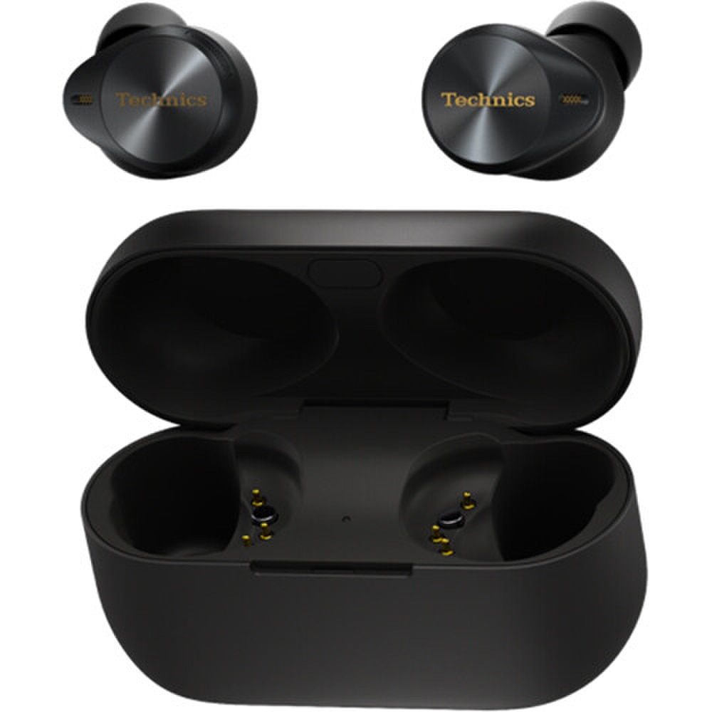 Technics EAH‑AZ80‑K Premium Hi‑Res True Wireless Noise‑Cancelling Earbuds - Black New 1