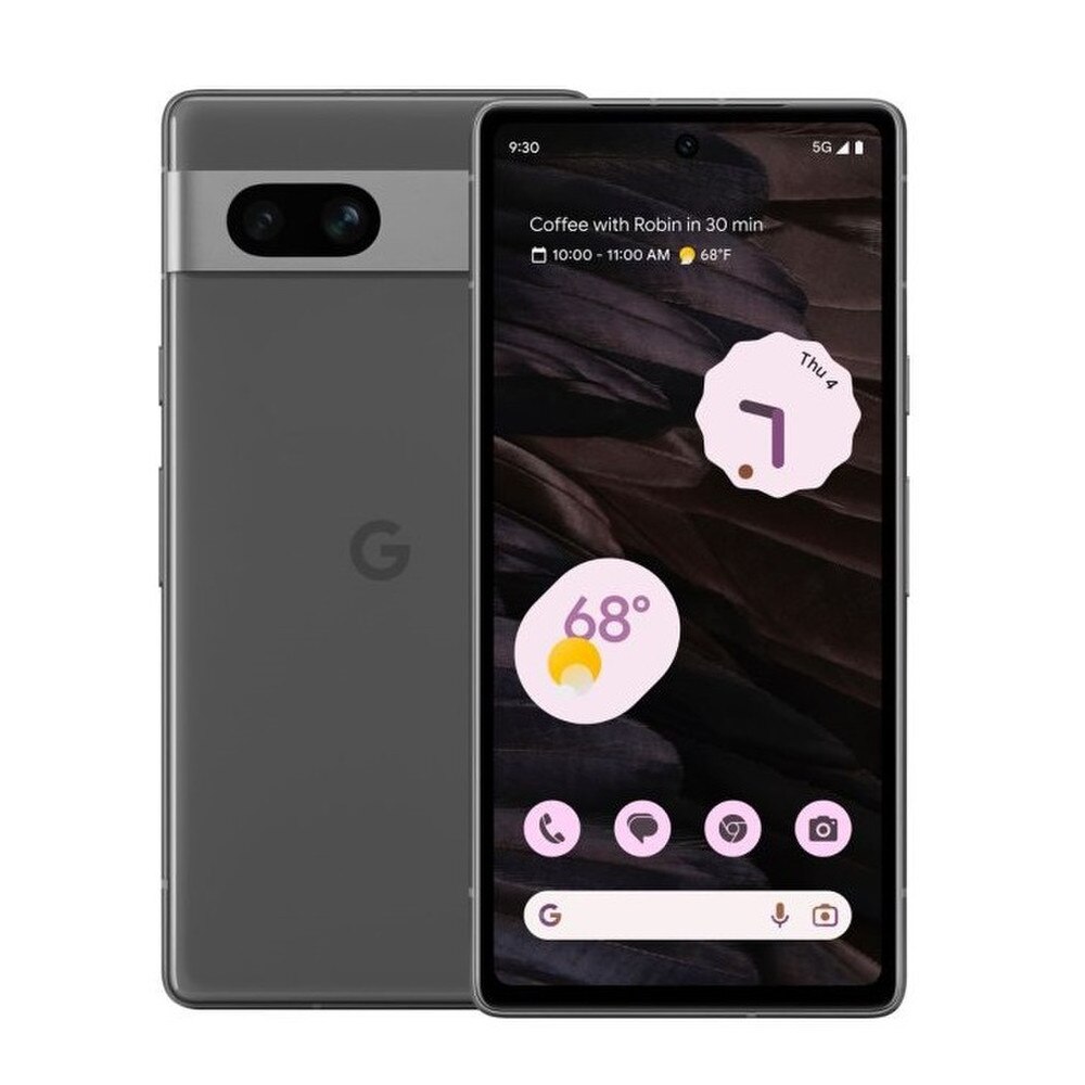 Google Pixel 7a 5G 6.1" 128GB Unlocked Smartphone - Charcoal (GA03694-US) New 1