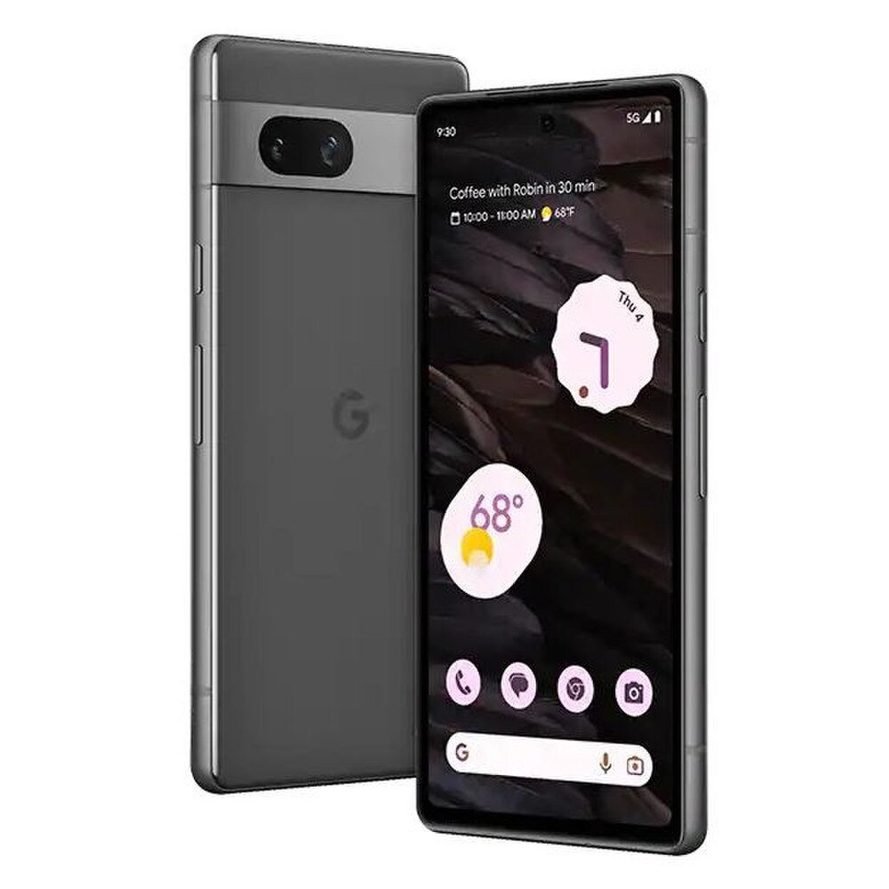 Google Pixel 7a 5G 6.1" 128GB Unlocked Smartphone - Charcoal (GA03694-US) New 5