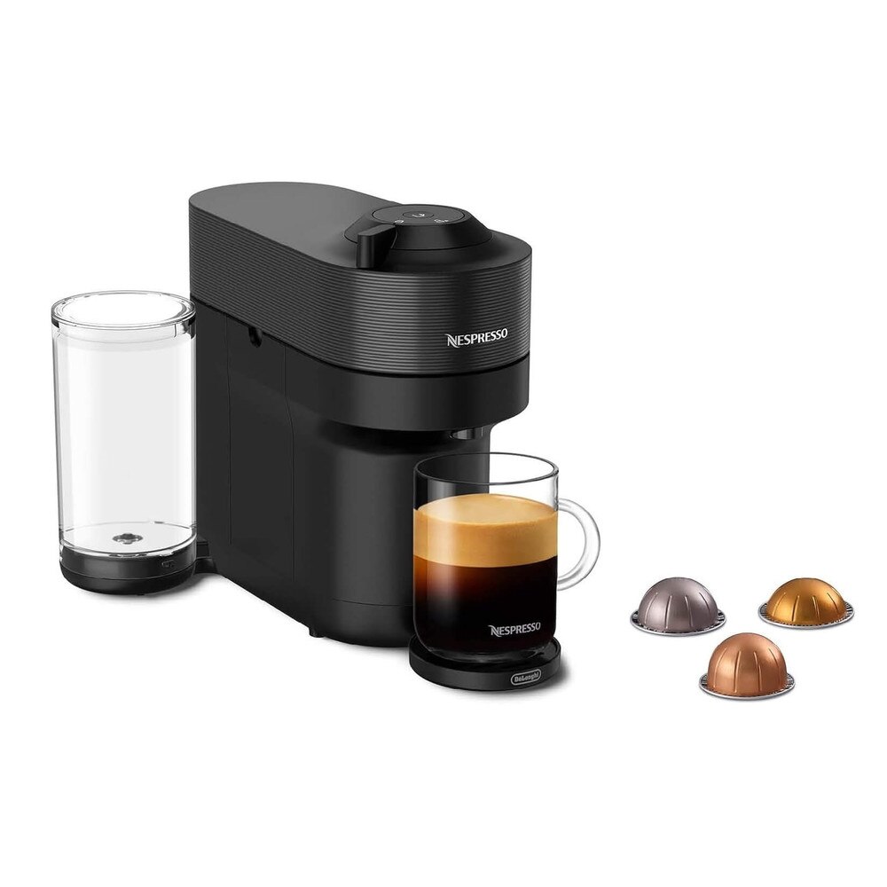 Nespresso Vertuo Pop+ Coffee Maker and Espresso Machine by De'Longhi - Liquorice Black (GCV6-12515497) | Like New 1