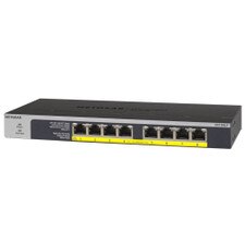 Netgear GS108LP 8-Port Gigabit Ethernet PoE+ Unmanaged Switch (GS108LP-100NAS) New 1