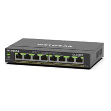 Netgear GS308EP 8-Port Gigabit Ethernet PoE+ Smart Managed Plus Switch (GS308EP-100NAS) |Like New 1