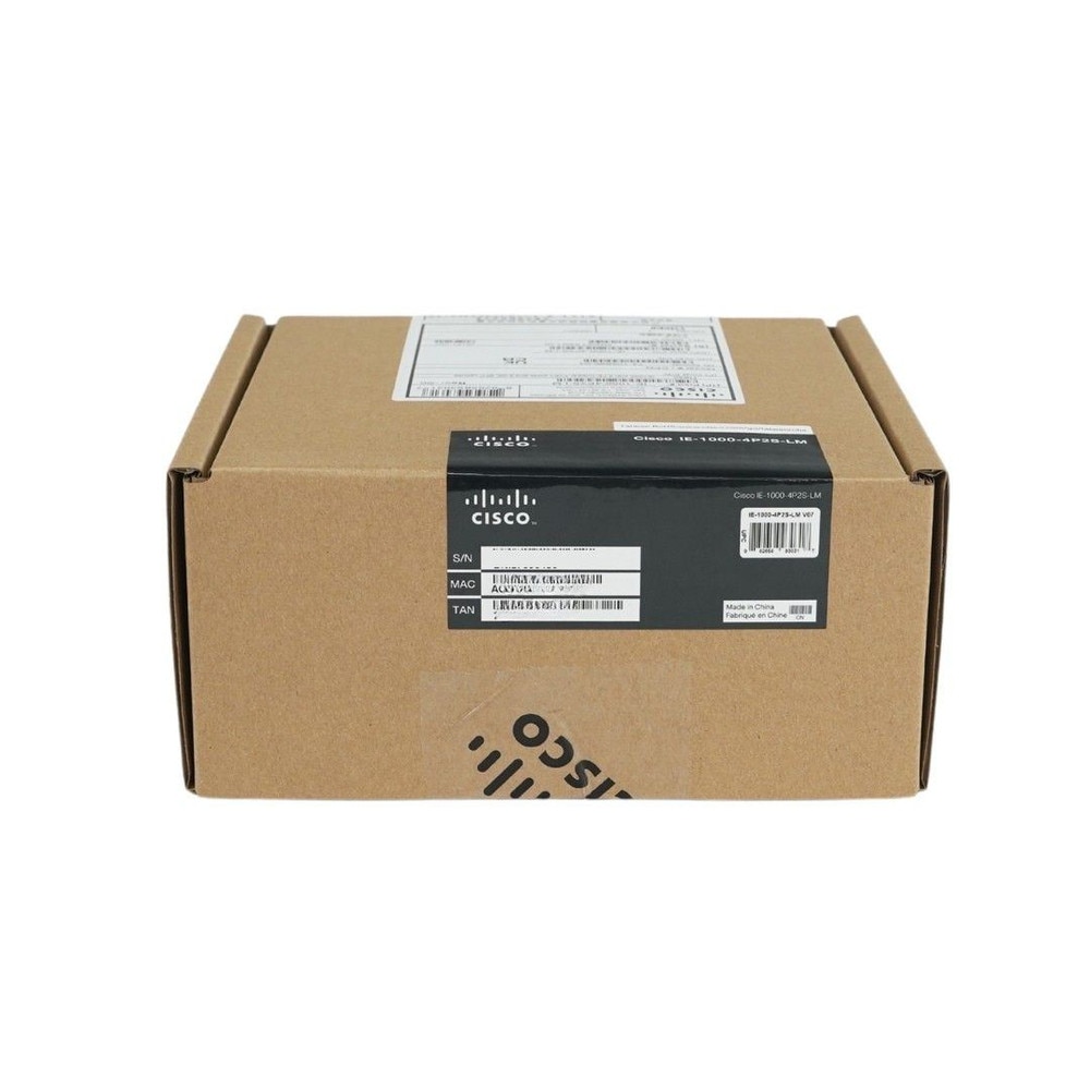 Cisco IE-1000-4P2S-LM Industrial Ethernet Switch New 4