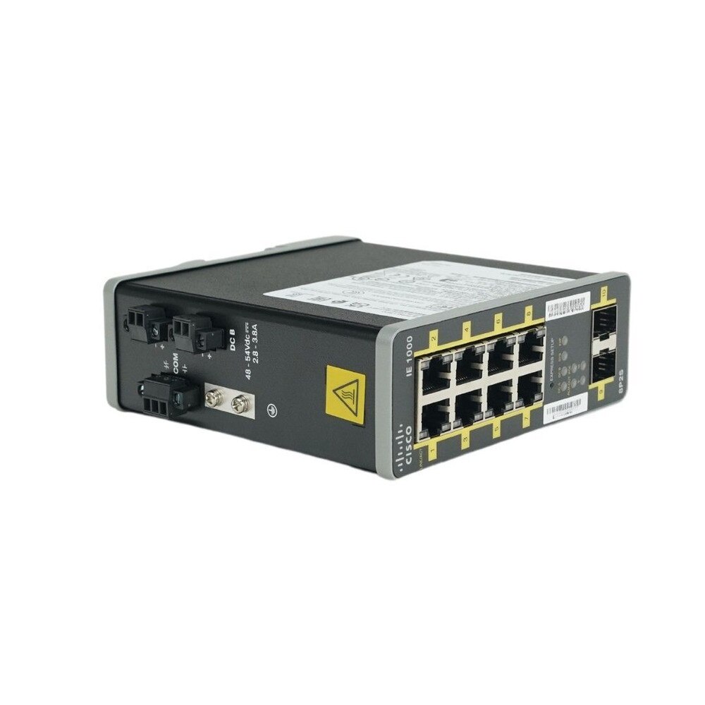 Cisco IE-1000-8P2S-LM Industrial Ethernet Switch New 2