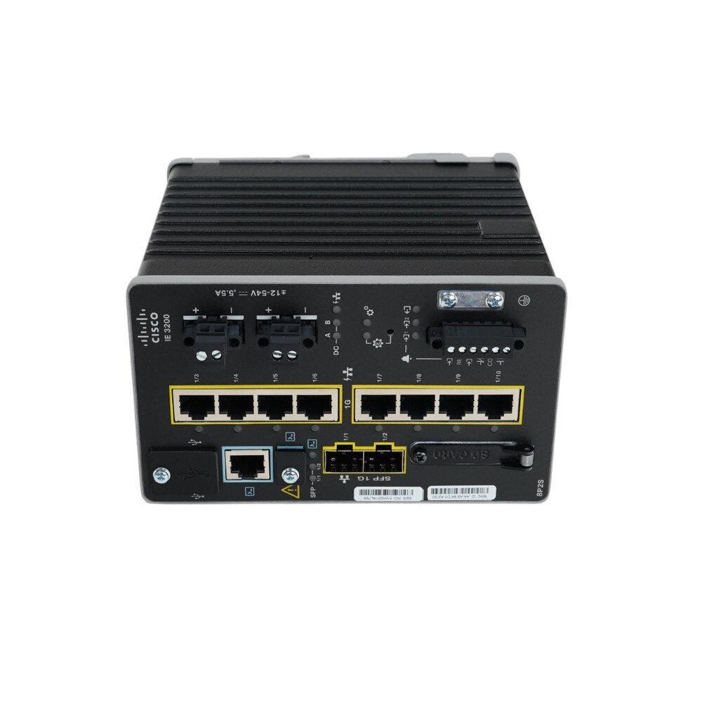 Cisco Catalyst IE-3200-8P2S-E Rugged 8-Port PoE Industrial Ethernet Network Essentials Switch New 2