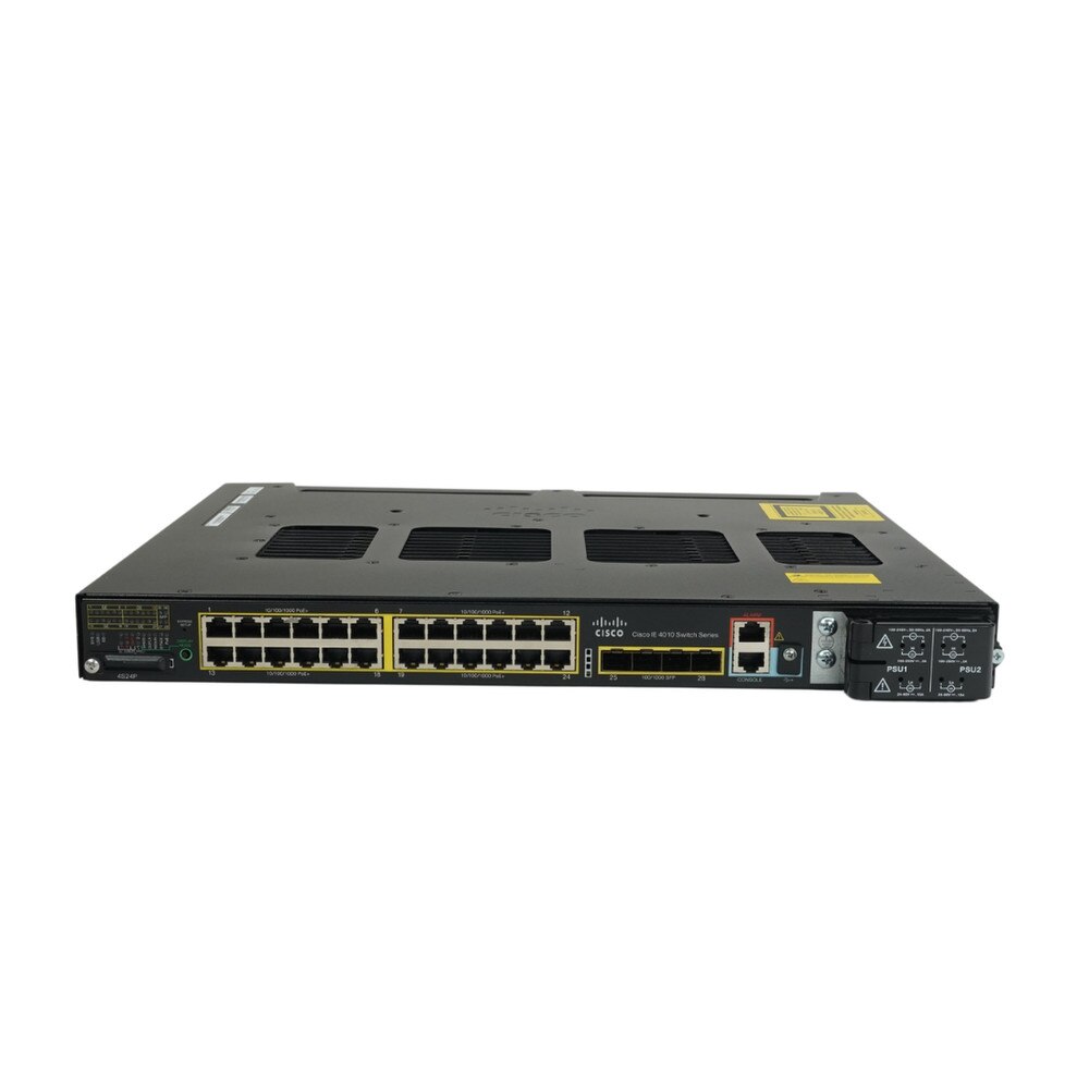 Cisco IE-4010-4S24P-RF Industrial Ethernet 4010 Series Switch | Refresh 3