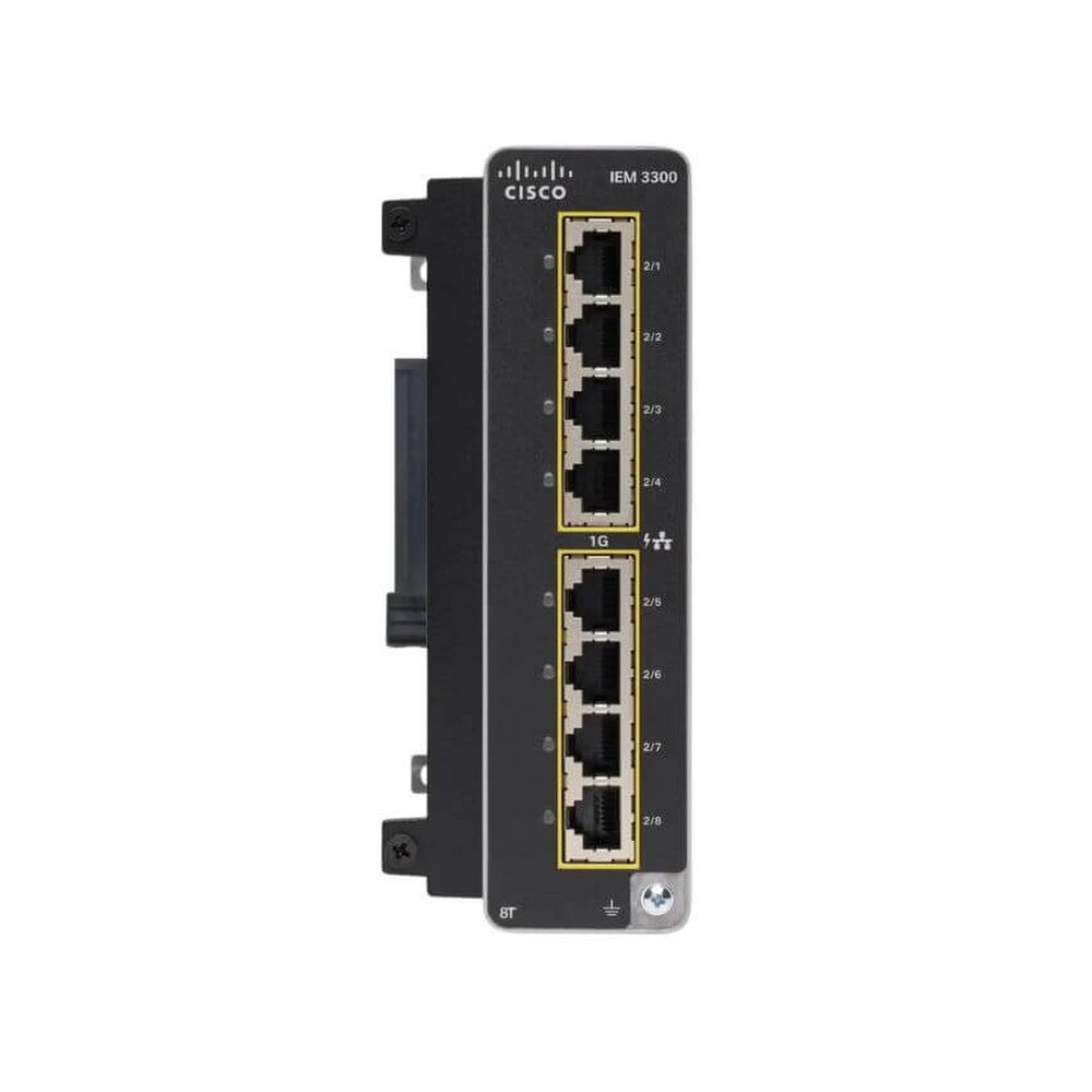 Cisco Catalyst IEM-3300-8T 8-Port GE Copper Expansion Module | Refresh