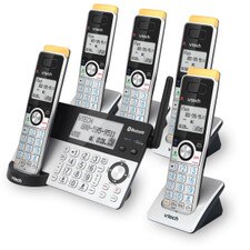VTech IS8129-5 5-Handset Cordless Phone with Bluetooth and Answering System New 1