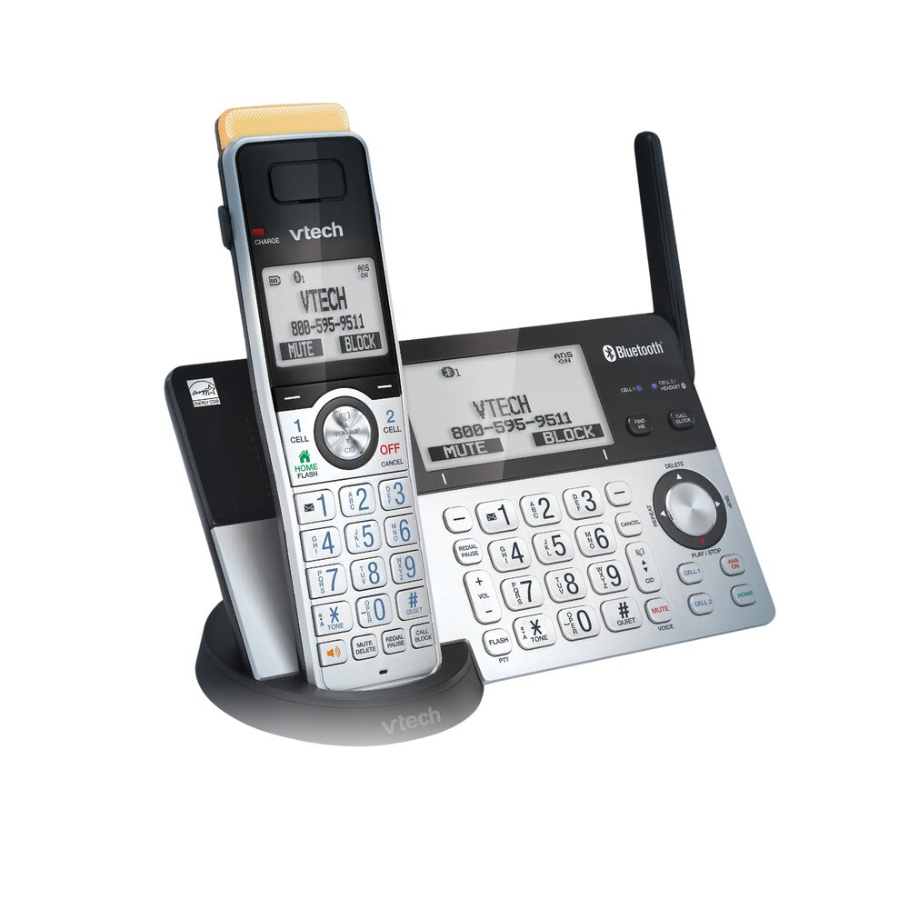 VTech IS8151-5 5-Handset Expandable Cordless Phone with Bluetooth and Answering System New 4