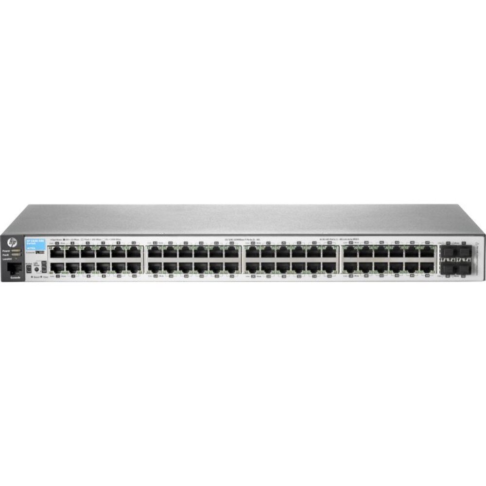 HPE J9775A Aruba 2530-48G Managed Switch 48 Ethernet Ports Recertified