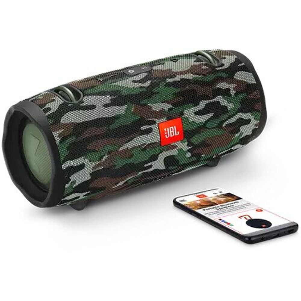 JBL Xtreme 2 Portable Bluetooth Waterproof Speaker - Camouflage (JBLXTREME2SQUADAM) Like New 4