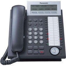 Panasonic Phone Black (KX-DT333-B) Like New 1