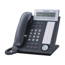 Panasonic KX-DT343-B Digital Display Phone Black Like New 1