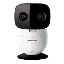 Panasonic KX-HN4101W baby monitor with HD camera and audio, featuring night vision and long-range wireless connectivity