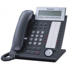 Panasonic KX-NT343-B Black Backlit Display VoIP Phone Like New 1