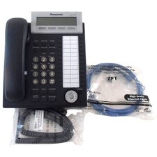 Panasonic KX-NT343-B Black Backlit Display VoIP Phone New 1