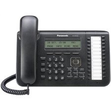 Panasonic KX-NT543-B 3-Line Display Digital Telephone (Black) Like New