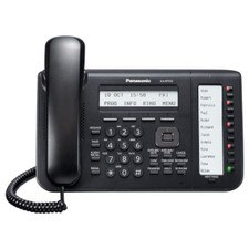 Panasonic KX-NT553-B 3-Line Display Executive IP Telephone (Black) Like New 1