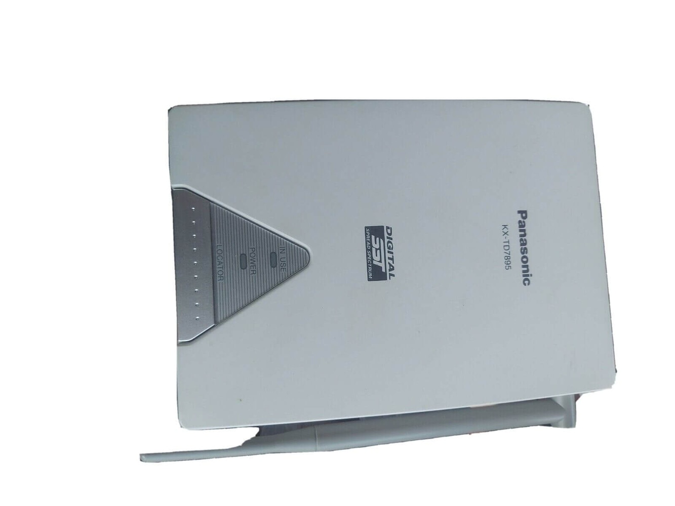 Panasonic KX-TD7895-W 900 Mhz Cordless Phone Base Station White Like New 5