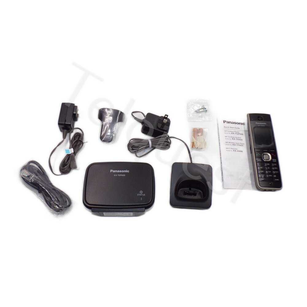 Panasonic KX-TGP600 Cordless SIP Phone System New 2